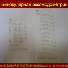 Аккомодография - новый метод изучения акккомодации