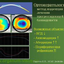 Аккомодация и рефрактогенез